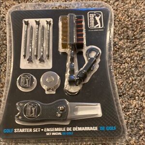 PGA Tour Golf Starter Set - Black